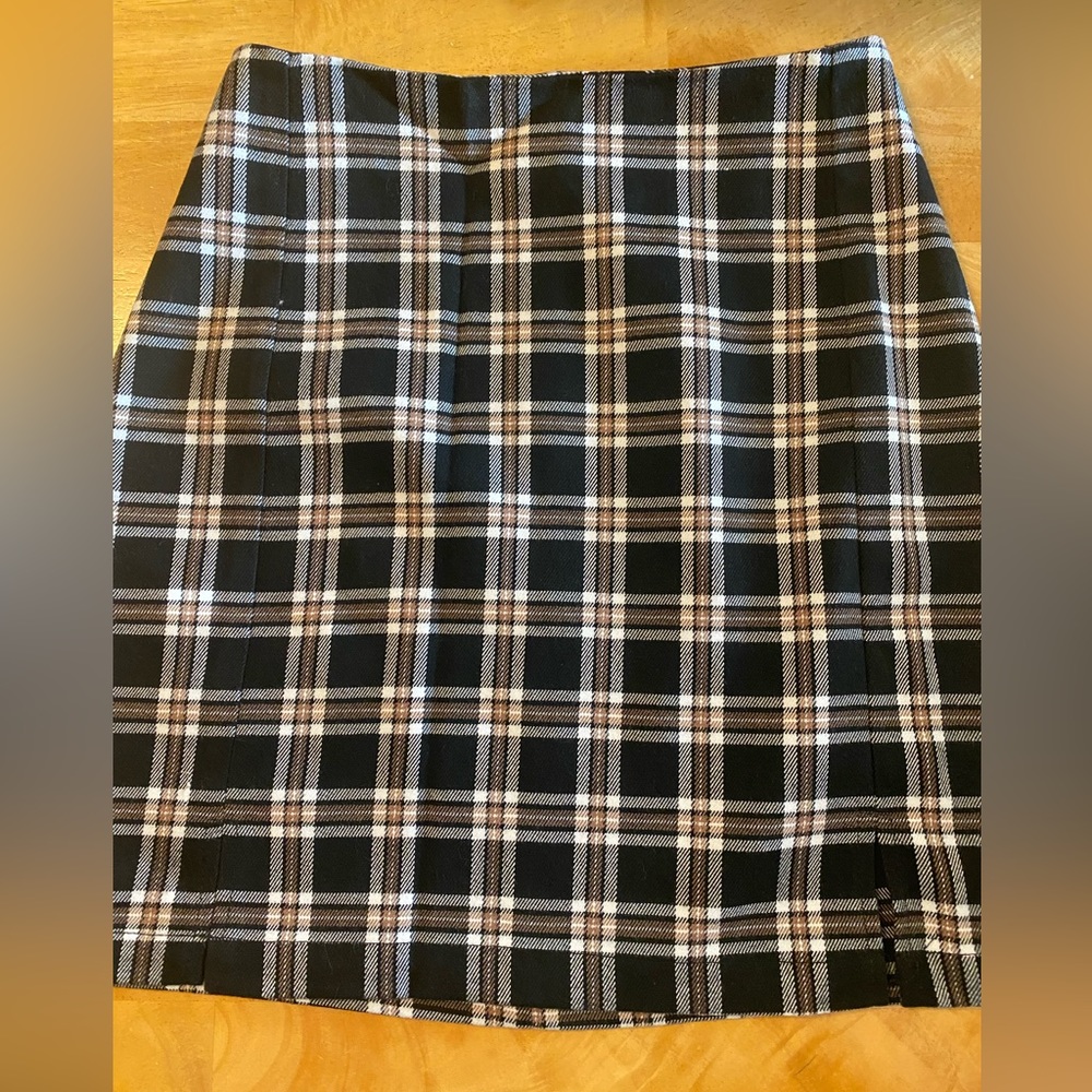 Brandy Melville Plaid Mini Skirt NWOT
